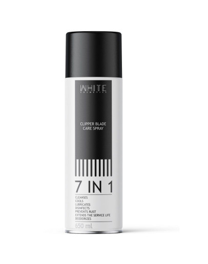 7 in 1 Clipper Blade Care Spray Универсальное средство для обслуживания машинок для стрижки White Cosmetics, 650 мл 1
