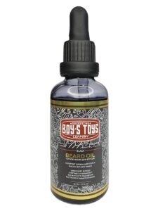 Boy's Toys Черное масло для бороды с содержанием Древесного угля и Масла черного тмина 50 мл 1