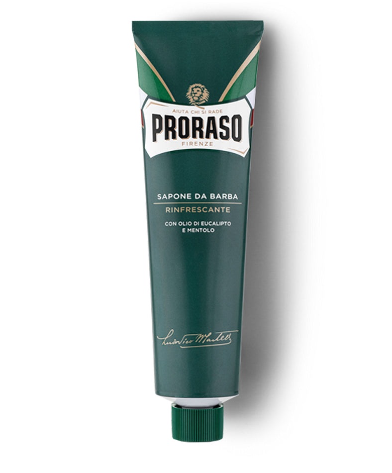 PRORASO Крем для бритья освежающий с маслом эвкалипта и ментолом, 150 мл 1