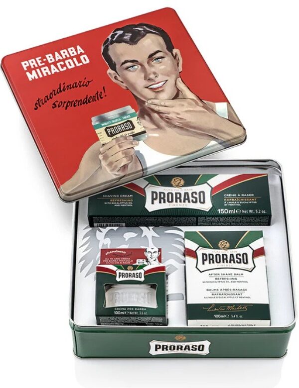 PRORASO Набор для бритья GINO