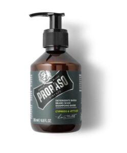 PRORASO Шампунь для бороды CYPRESS & VETYVER, 200 мл 1