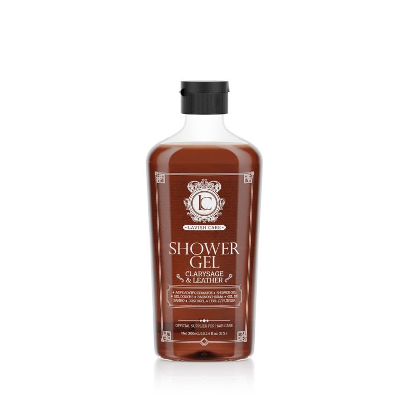 Lavish Care Гель для душа Clarysage and Leather Shower Gel 300 мл 1