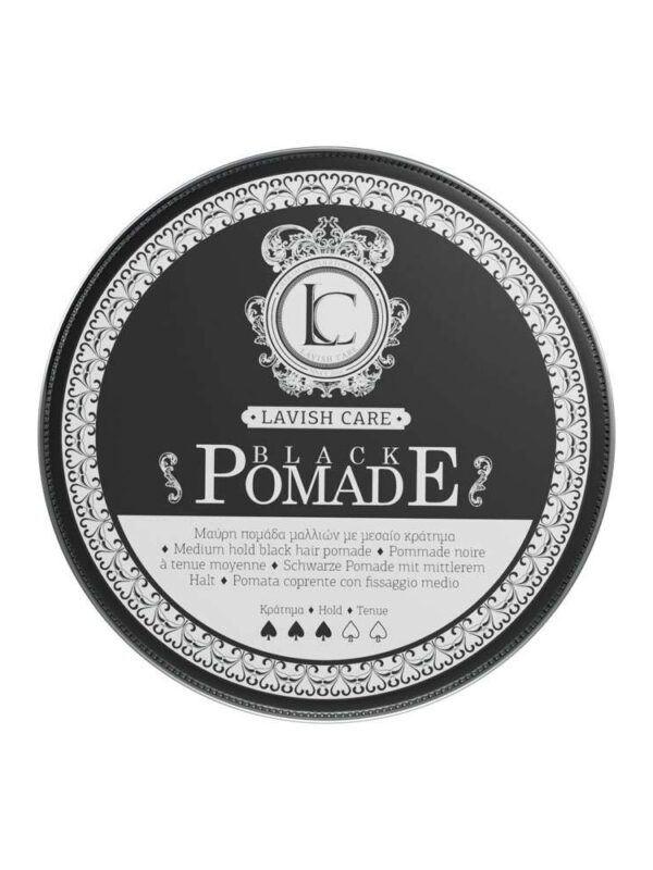 Lavish Care Помада для укладки волос Черная Black Pomade 100 мл