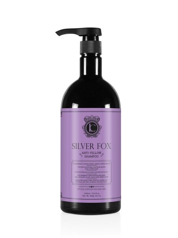 Lavish Care Шампунь для светлых и седых волос Silver Fox Anti Yellow Shampoo 1000 мл