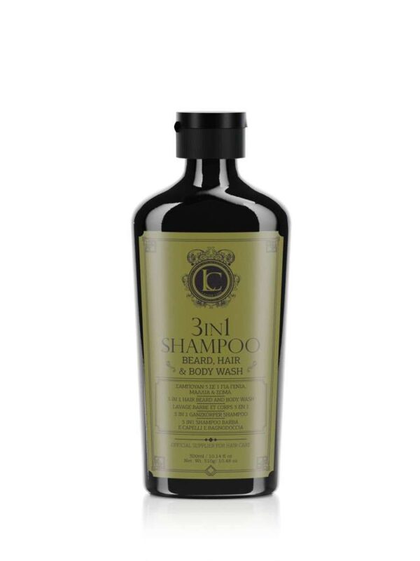 Lavish Care Шампунь 3в1 для волос, тела и бороды 3IN1 Shampoo 300 мл