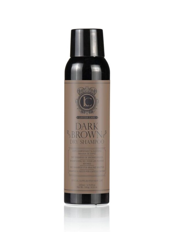 Lavish Care Сухой шампунь для темно-коричневых волос Dry Shampoo Dark Brown 200 мл