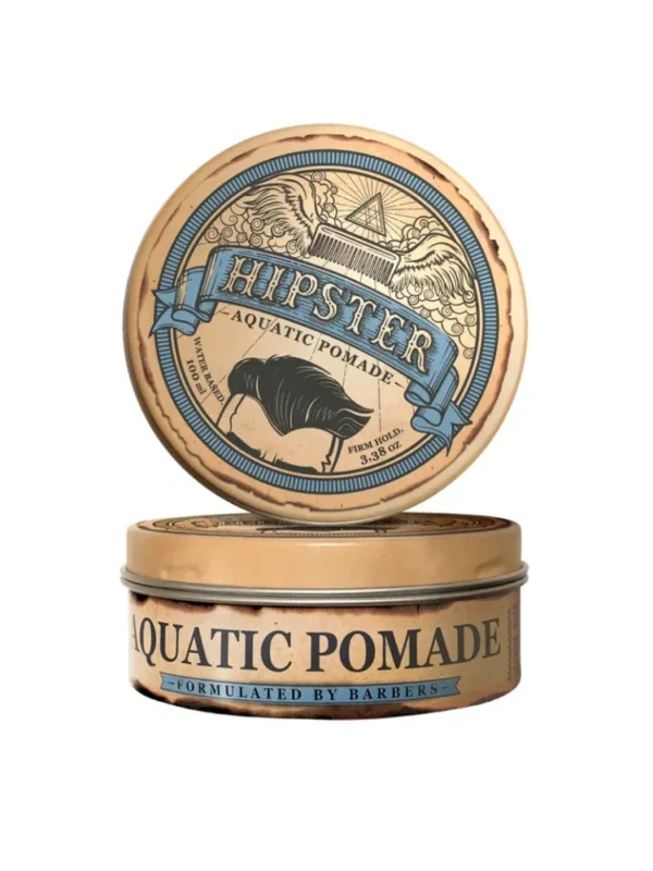Hipster Тонирующая помада Aquatic Pomade Black (100ml)