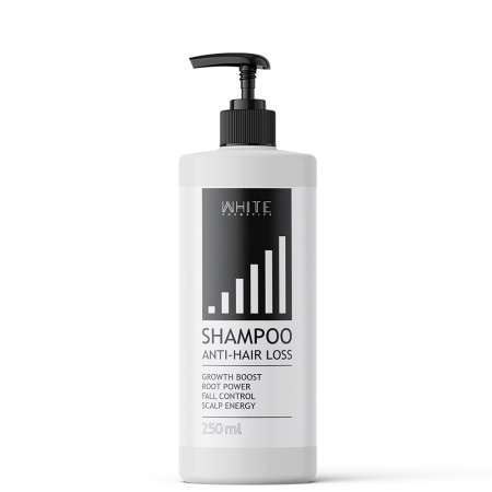White Detox Шампунь против выпадения волос White Cosmetics, 250 мл 1