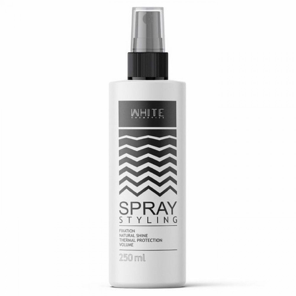 Спрей для укладки волос Естественный вид волос White Cosmetics, 250 мл 1